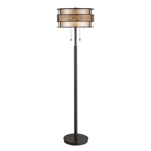Lampa stojąca Laguna Elstead Lighting brązowa.