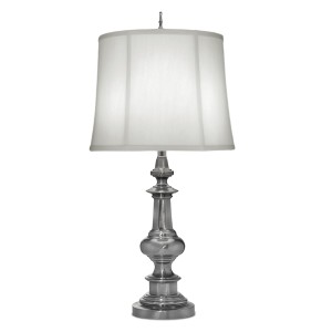 Lampa stojąca Washington SF-WASHINGTON-AN Elstead Lighting 1x60W E27 Metal Srebrny