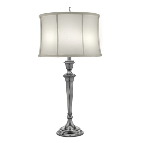 Lampa stojąca Syracuse SF-SYRACUSE-AN Elstead Lighting 1x60W E27 Metal Srebrny