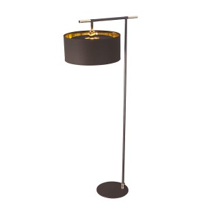 Lampa stojąca Balance BALANCE-FL-BRPB Elstead Lighting 1x60W E27 Stal Brązowy