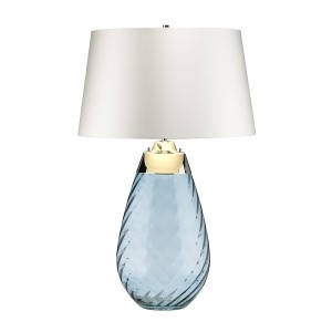 Lampa stojąca Lena Elstead Lighting 1x60W E27 Metal Niebieski