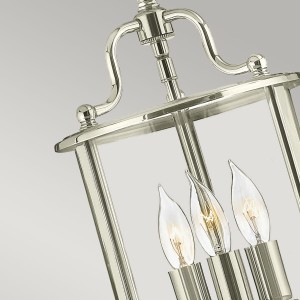 Żyrandol Gentry Elstead Lighting 3x60W E14 mosiądz złoty.