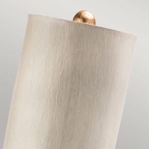 Lampa stojąca Madison Elstead Lighting 1x60W E27 Stal Biały abażur.