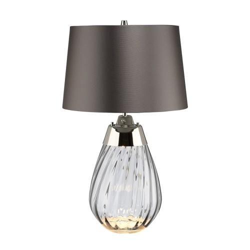 Lampa stojąca Lena LENA-TL-S-SMOKE Elstead Lighting 1x60W E27 Metal Szary