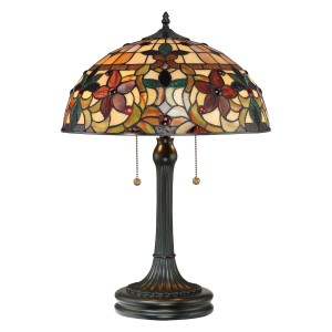 Lampa stojąca Kami QZ-KAMI-TL Elstead Lighting 2x60W E27 Metal Wielokolorowy