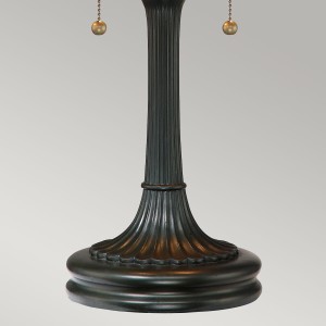 Lampa stojąca Larissa Elstead Lighting 2x60W E27 metal wielokolorowy, zdjęcie podstawy.
