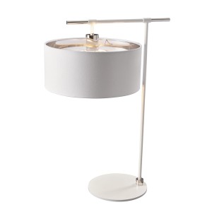 Lampa stojąca Balance Elstead Lighting biała, stalowa, 1x60W E27.