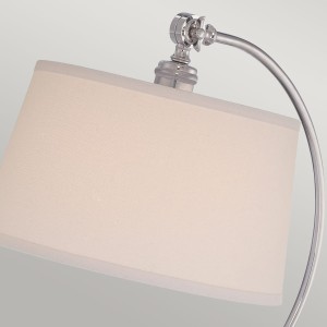 Lampa stojąca Jenkins Elstead Lighting srebrna oświetlenie do wnętrz 1x100W E27.