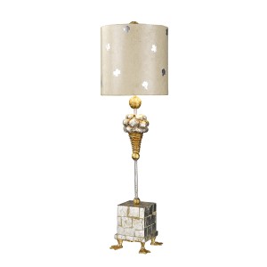 Lampa stojąca Pompadour X FB-POMPADOURX-TL Elstead Lighting 1x60W E27 Stal Wielokolorowy