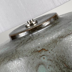 Lampa stojąca Columbus Elstead Lighting 1x60W E27 Porcelana Szary baza