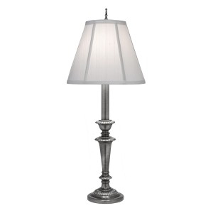 Lampa stojąca Lexington Elstead Lighting 1x60W E27 Metal Srebrny
