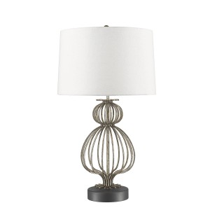 Lampa stojąca Lafitte GN-LAFITTE-TL-SV Elstead Lighting 1x100W E27 Stal Srebrny