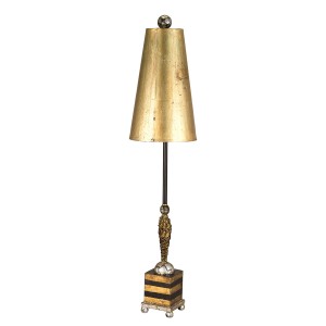 Lampa stojąca Noma Luxe FB-NOMA-LUXE-TL Elstead Lighting 1x60W E27 Stal Złoty