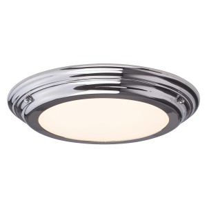 Lampa sufitowa plafon okrągły Welland WELLAND-F-PC Elstead Lighting 1x5W Chrom Stal