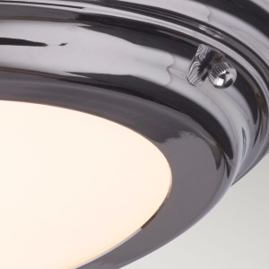 Lampa sufitowa plafon okrągły Welland Elstead Lighting 1x5W Chrom Stal.