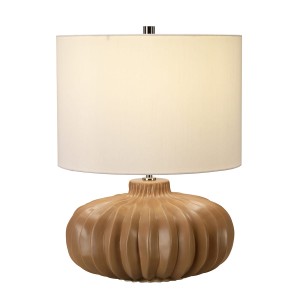 Lampa stojąca Woodside WOODSIDE-TL Elstead Lighting 1x60W E27 Ceramika Brązowy