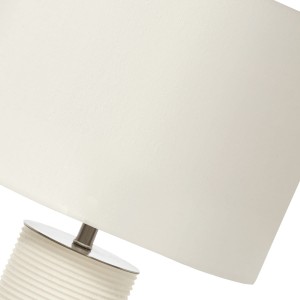Lampa stojąca Ripple Elstead Lighting 1x60W E27 Porcelana Biały z bliska