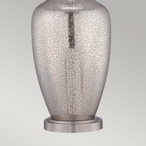 Lampa stojąca Nicolls Elstead Lighting 1x100W E27 Szkło Srebrny.