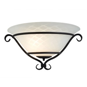 Lampa ścienna Torchiere TCH-WU-BLACK Elstead Lighting 1x60W E27 Żelazo Czarny