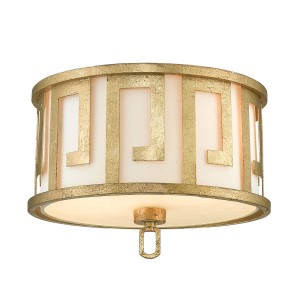 Lampa sufitowa plafon Lemuria Elstead Lighting złoty stal.