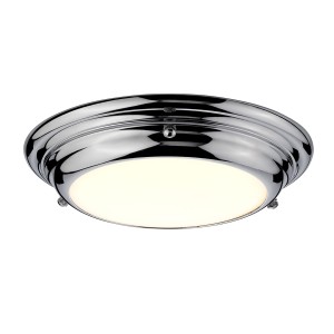 Lampa sufitowa plafon Welland WELLAND-F-S-PC Elstead Lighting 1x2W Chrom Stal