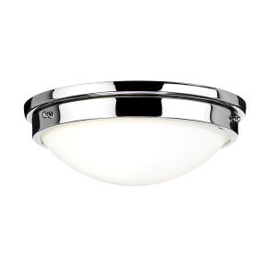 Lampa sufitowa plafon Gravity Elstead Lighting chrom stal 2x60W