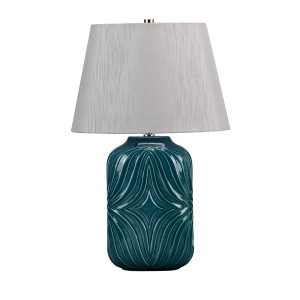 Lampa stojąca Muse MUSE-TL-TURQSE Elstead Lighting 1x60W E27 Porcelana Niebieski
