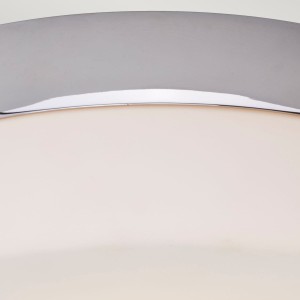 Lampa sufitowa plafon Tamar Elstead Lighting chrom stal 1x9W detal.