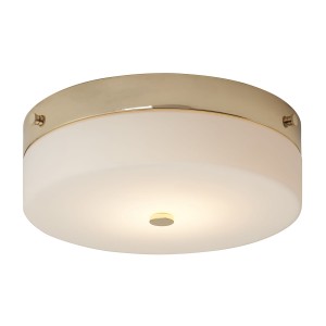 Lampa sufitowa plafon Tamar Elstead Lighting złoty stalowy.