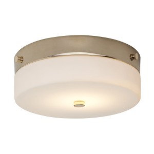 Lampa sufitowa plafon Tamar TAMAR-F-M-PG Elstead Lighting 1x9W Złoty Stal