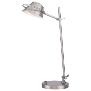 Lampa stojąca Spencer Elstead Lighting 1x7W LED Srebrny.