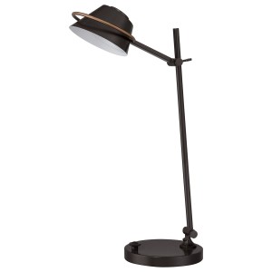 Lampa stojąca Spencer Elstead Lighting, 1x7W LED, brązowy.