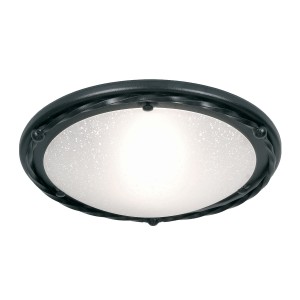 Lampa sufitowa plafon okrągły Pembroke Elstead Lighting 1x60W Wielokolorowy Metal.
