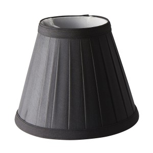 Klosz Clip Shades LS162-BLK Elstead Lighting Tkanina Czarny