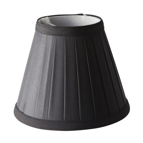 Klosz Clip Shades LS162-BLK Elstead Lighting Tkanina Czarny