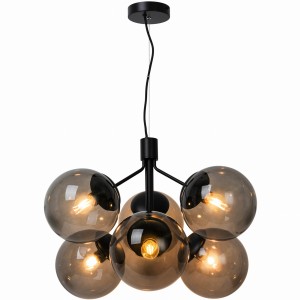 Lampa wisząca IVONA 2112163003 Nordlux 28W E27 Czarny Szkło/Metal