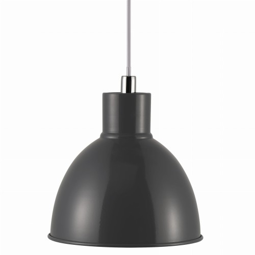 Lampa wisząca POP 45833050 Nordlux 60W E27 Szary Metal
