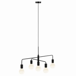 Lampa wisząca GLOOM 2113053003 Nordlux 40W E27 Czarny Metal