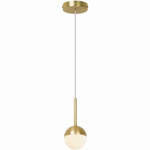 Lampa wisząca CONTINA 2113153035 Nordlux 5W G9 Złoty Metal/Szkło