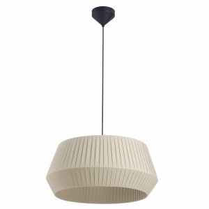 Lampa wisząca DICTE Nordlux 60W E27 Beżowy Tkanina/Metal.