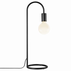 Lampa stołowa PACO Nordlux 40W E27 Czarny Metal o minimalistycznym designie.