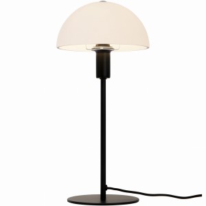 Lampa stołowa ELLEN 2112305003 Nordlux 40W E14 Czarny Metal/Szkło