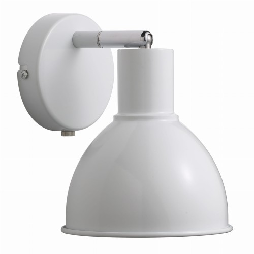 Lampa ścienna POP 45841001 Nordlux 60W E27 Biały Metal