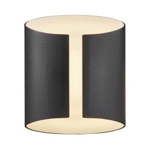 Lampa Ścienna Nordlux LED Aluminium Czarny - nowoczesna lampa ścienna z aluminium.