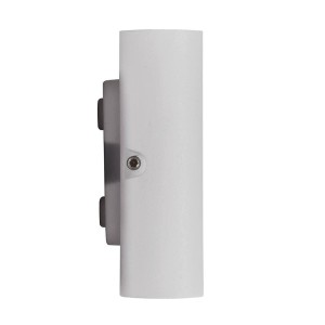 Lampa Ścienna Nordlux LED Aluminium Biały z profilu.