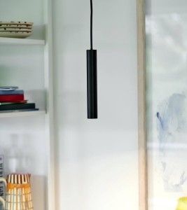 Lampa Wisząca Nordlux LED Metal Czarny w nowoczesnym wnętrzu.