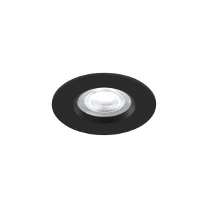 Lampa Sufitowa Spot Nordlux LED Plastik Czarny widok z przodu.
