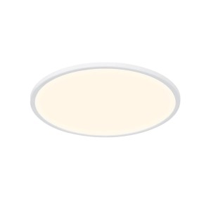 Lampa Sufitowa Nordlux LED Plastik Biały, okrągła.