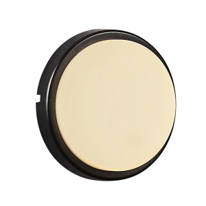 Lampa Ścienna Nordlux LED Plastik Czarny okrągła.
