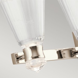 Lampa ścienna kinkiet Kayva Elstead Lighting LED 22W nikiel.